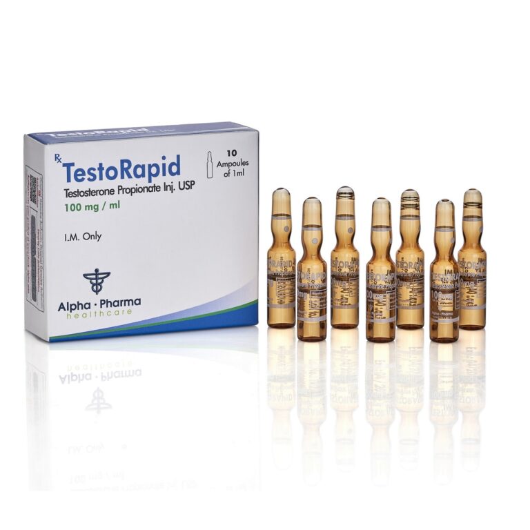 Buy TestoRapid Testosterone Propionate 1000mg 10ml Alpha Pharma